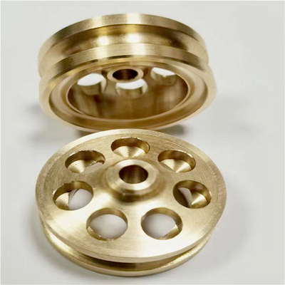 Polishing Precision Machinery Parts , CNC Stamping Parts Aluminum Copper Material